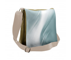 Monochromatic Abstract Messenger Bag