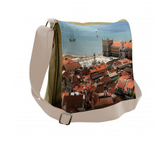 Nostalgic Lisbon City Messenger Bag