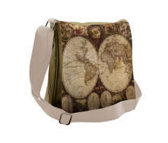 Historic Old Atlas Messenger Bag
