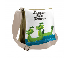 Dragon Boat Festival Theme Messenger Bag