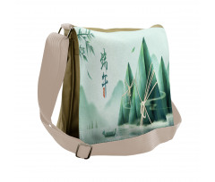 Traditional Rice Dumpling Messenger Bag