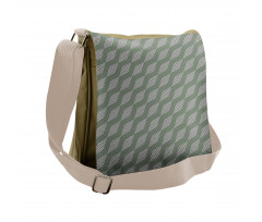 Circles Diamond Shapes Messenger Bag