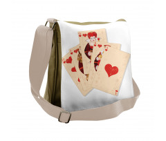 Gambler Queen Messenger Bag