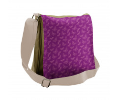 Butterfly Drawings Messenger Bag