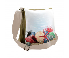 Summertime Seaside Pearl Messenger Bag