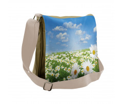 Daisy Spring Meadow Messenger Bag