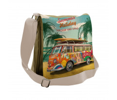 Summer Holiday Beach Messenger Bag