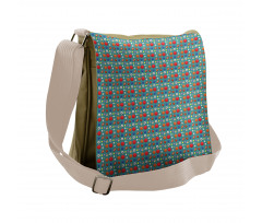 Colorful Various Balls Design Messenger Bag