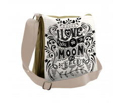 Stars Botany Ornaments Art Messenger Bag