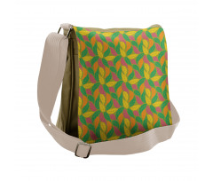 Colorful Composition Art Messenger Bag