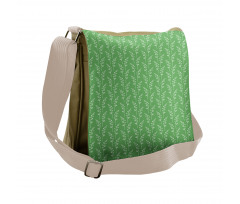 Wild Meadow Flowers Graphic Messenger Bag