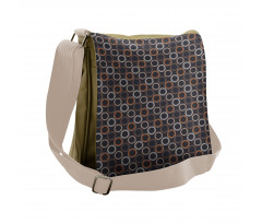 Ethnic Circle Dot Messenger Bag