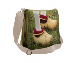 Photo of Dutch Clogs Worn Messenger Bag