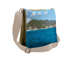 Coast of Sint Marteen Island Messenger Bag