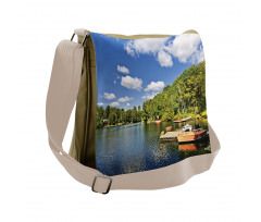 Docks in Ontario Nature Messenger Bag