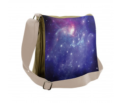Milky Way Galaxy Stars Messenger Bag