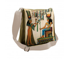 Old Egyptian Papyrus Messenger Bag