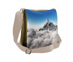 Mountain Sunny Sky Messenger Bag