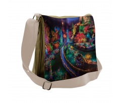 Colorful Nature Messenger Bag