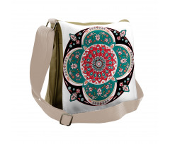 Floral Ethnic Messenger Bag