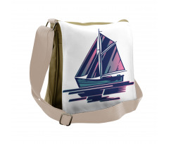 Starfish Maritime Look Messenger Bag