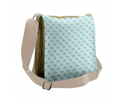 Flying Free Birds Graphic Messenger Bag