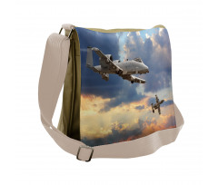 Aviataion Theme Design Messenger Bag