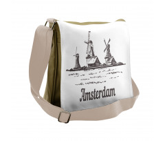 Zaanse Schans Windmills Messenger Bag