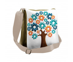 Innovation Gears Tree Messenger Bag