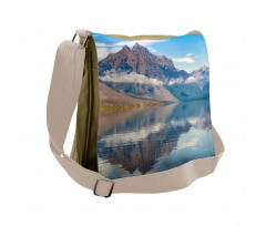 Cloudy Scene Messenger Bag