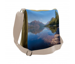 Forest Scene Messenger Bag