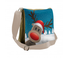 Noel Fun Nursery Cartoon Messenger Bag