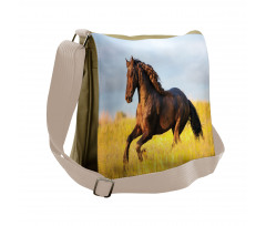 Meadow Mystery Horse Messenger Bag