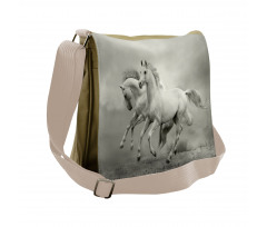 Horse Freedom Theme Messenger Bag