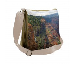 Waipoo Falls Hawaii Messenger Bag