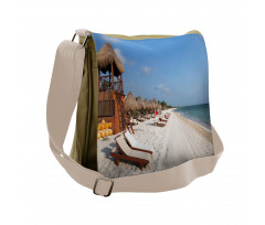 Real Life Photo of the Beach Messenger Bag