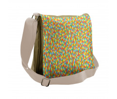 Simple Polygon Pattern Messenger Bag