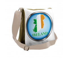 Modern Irish Layout Messenger Bag