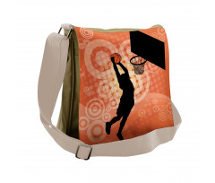 Basketball Dunk Athlete Messenger Bag