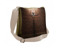 Basketball Field Sports Messenger Bag