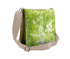Nature Summertime Green Messenger Bag