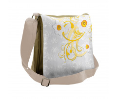 Daffodils Ornaments Art Messenger Bag