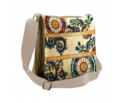 Eastern Batik Style Messenger Bag