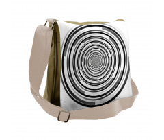 Abstract Art Spirals Messenger Bag