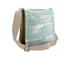 Abstract Grunge Strokes Art Messenger Bag