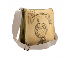 Adventure Words Messenger Bag