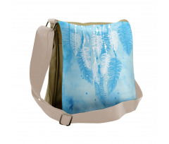 Boho Feather Messenger Bag