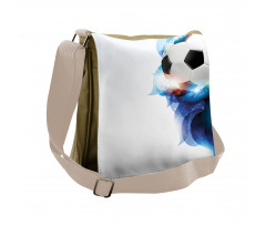 Ball Graphic Game Sports Messenger Bag