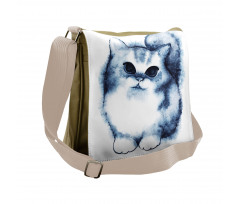 Cat Kitty Kids Design Messenger Bag