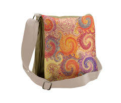 Grunge Sun Boho Messenger Bag